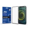 XPRO™ Edzett üveg 0.33 Full 3D fekete FG kijelzővédő üveg / üvegfólia Apple iPhone 12 / 12 Pro készülékhez
