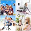 Tech-Protect L02S vezetéknélküli Selfiebot Tripod fekete
