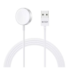   Tech-Protect UltraBoost Apple Watch töltő USB-A csatlakozóval, White