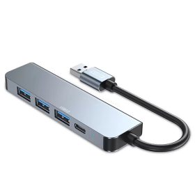 Tech-Protect VO-HUB 5in1 Adapter Szürke