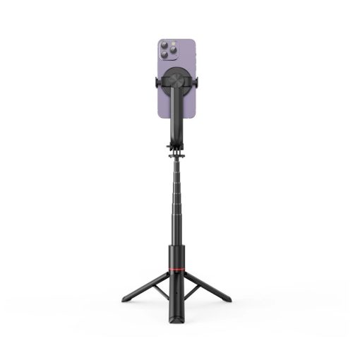 Tech-Protect L04S MagSafe Vezeték nélküli Selfie bot Tripod Fekete