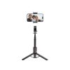 Tech-Protect L05S Vezeték nélküli Selfie bot Tripod Led világítással Fekete