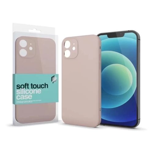 XPRO™ Soft Touch szilikon tok Slim púder rózsaszín Samsung Galaxy A35 készülékhez