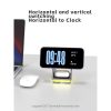 3in1 QI magnetic Crystal light charger 15W Black