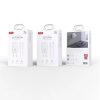 XO CE25 Fehér Hálózati Töltő szett PD25W 1*USB-C + USB-C/USB-C kábellel