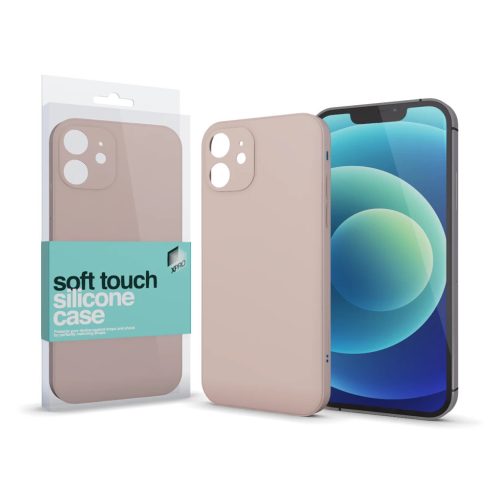 XPRO™ Soft Touch szilikon tok Slim púder rózsaszín Samsung Galaxy S25+ készülékhez
