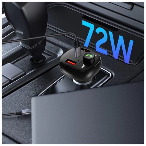 Tech-Protect CC06 FM Transzmitter Autós Töltő PD72W