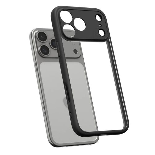 Spigen Ultra Hybrid védőtok Apple iPhone 17 Pro Max készülékhez, matte black