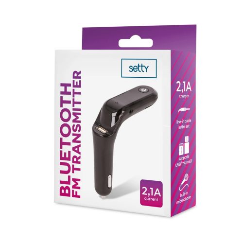 Setty FM Bluetooth adó TFM-02