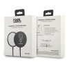 Wireless charger Karl Lagerfeld 15W MagSafe KLCBMSIKBK