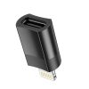 Adapter USB C to Lightning Hoco UA17 black