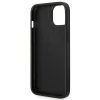 GUESS tok iPHONE 14 Plus-hoz GUHCP14MPSASBBK (Saffiano fém logóval) fekete