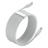 BASEUS kábel Type C to Lightning PD 5A 20W Wisdom TZCATLZJ-02 2 db 1,5 m fehér