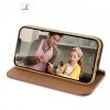 DUX DUCIS wallet case HIVO for IPHONE 15 Plus brown