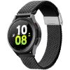 DUX DUCIS strap MIXTURE II stretchable braided 20 mm black