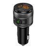 ART transmiter FM bluetooth 5.0 + 2 x USB A QC3.0 FM-57 fekete