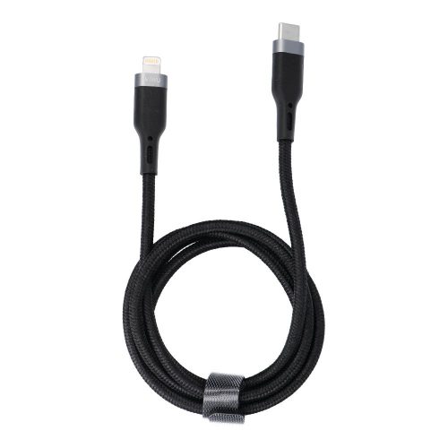 WiWU - Platinum Series Adatkábellel Wi-C013 USB C Lightning 30W 1,2m - fekete