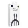 WiWU - Platinum Series Adatkábellel Wi-C013 USB C Lightning 30W 1,2m - fekete