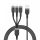 WiWU - Platinum Series Adatkáble Wi-C019 USB A to USB C 3A 1,2m - fekete
