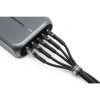 CELL F-ENERGY C260 kábel Type C to Type C QC4.0 PD 5A 100W Cafule 1,2 m fekete