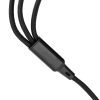 Cable 3in1 Type C to Lightning / Type C / Micro USB 2,4A C171 1,2 m fekete