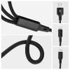 Cable 3in1 USB A to Lightning / Type C / Micro USB C171 1,2 m fekete