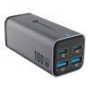 CELL F-ENERGY GaN III VT-49 asztali töltő 2 x Type C + 2 x USB A PD QC4.0 SFC2.0 5A 100W szürke