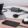 CELL F-ENERGY GaN III VT-49 asztali töltő 2 x Type C + 2 x USB A PD QC4.0 SFC2.0 5A 100W szürke