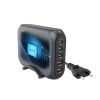 CELL F-ENERGY GaN III VT-51 asztali töltő 3 x Typ C + 2 x USB A PD QC4.0 SFC2.0 5A 200W szürke