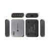 CELL F-ENERGY GaN III VT-51 asztali töltő 3 x Typ C + 2 x USB A PD QC4.0 SFC2.0 5A 200W szürke