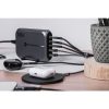 CELL F-ENERGY GaN III VT-51 asztali töltő 3 x Typ C + 2 x USB A PD QC4.0 SFC2.0 5A 200W szürke