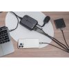 CELL F-ENERGY GaN III VT-51 asztali töltő 3 x Typ C + 2 x USB A PD QC4.0 SFC2.0 5A 200W szürke