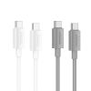 HOCO cable Type C to Type C 3A 60W X107 1 m fehér