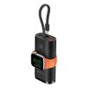 CELL F-ENERGY F10K4 powerbank, kompatibilis az Apple Watch PD QC3.0 3A 22,5W 10000 mAh fekete