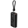 

CELL F-ENERGY F10K4 powerbank, kompatibilis az Apple Watch PD QC3.0 3A 22,5W 10000 mAh fekete