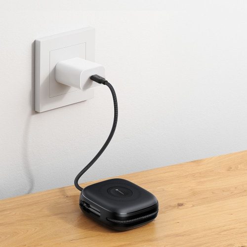 CELL F-ENERGY F10K5 powerbank kompatibilis MagSafe PD3.1 QC3.0 3A 22,5W 10000 mAh fekete