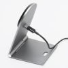 CELL F-ENERGY Flip Charge Qi2 15W vezeték nélküli töltő, MagSafe kompatibilis, ezüst