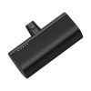 kék STAR powerbank 5000 mAh beépített Type C csatlakozóval 2,1A W0556 fekete