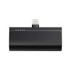 kék STAR powerbank 5000 mAh beépített Lightning csatlakozóval, 2,1A W0556P fekete