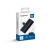kék STAR powerbank 5000 mAh beépített Lightning csatlakozóval, 2,1A W0556P fekete