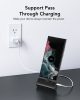VEGER powerbank 5000 mAh beépített Type C csatlakozóval PlugOn PD QC3.0 3A 20W W0558 fekete