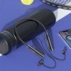 HOCO vezeték nélküli fülhallgató bluetooth nyakpánt ES62 fekete