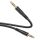 HOCO kabel AUX Jack 3,5 mm (férfi) to Jack 3,5 mm (férfi) UPA24 1 m fekete