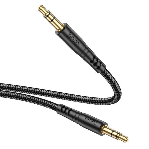 HOCO kabel AUX Jack 3,5 mm (férfi) to Jack 3,5 mm (férfi) UPA24 1 m fekete