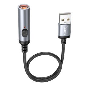 HOCO szivargyújtó USB A UA30 0,3 m fekete