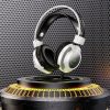 HOCO vezetékes fejhallgató USB A + Jack 3,5 mm mikrofonnal gaming W110 2 m fehér