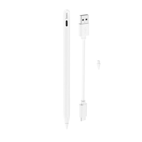 HOCO aktív kapacitív toll elvesztésgátló funkcióval 130 mAh GM112 fehér