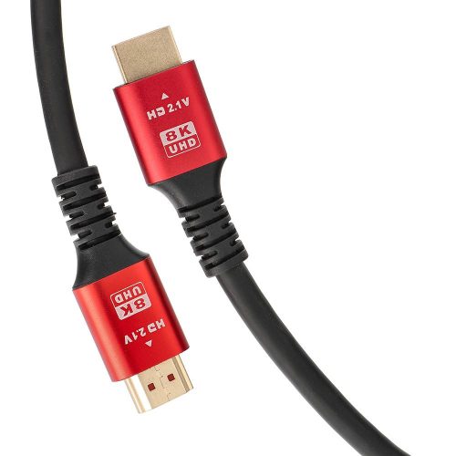 Cable HDMI 2.1 8K 60Hz / 4K 120Hz – Ultra High Speed, HDR, eARC, VRR, 48Gbps 1 m black