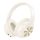 HOCO vezetéknélküli headphones bluetooth ANC W54 milky fehér