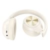 HOCO vezetéknélküli headphones bluetooth ANC W54 milky fehér